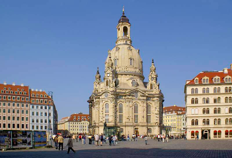 Dresden Frauenkirche Amazing view
