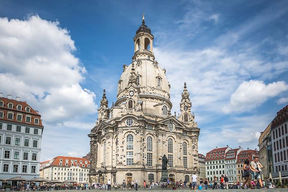 Dresden Frauenkirche In Germany
