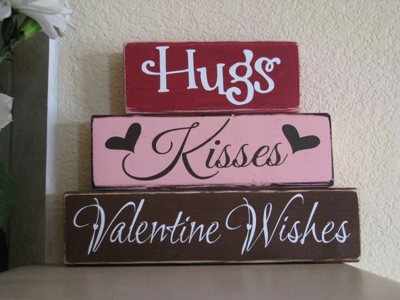 HUgs kisses valentine wishes