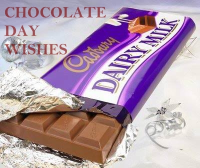 Happy Chocolate Day wishes with cadbury Dairy Milk