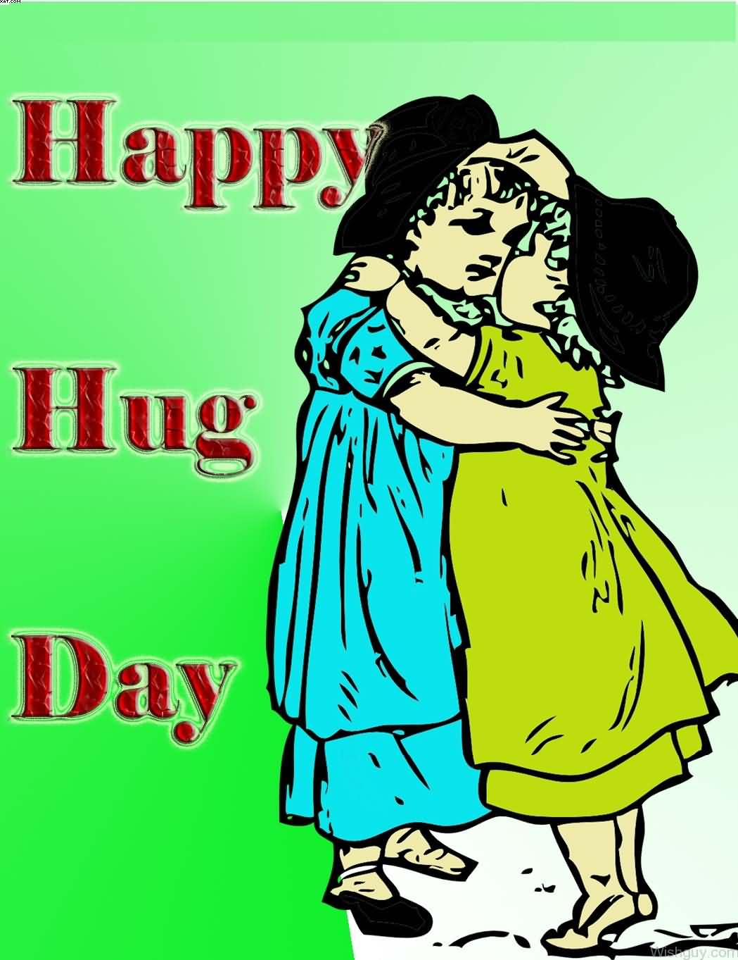 Happy Hug Day clipart picture