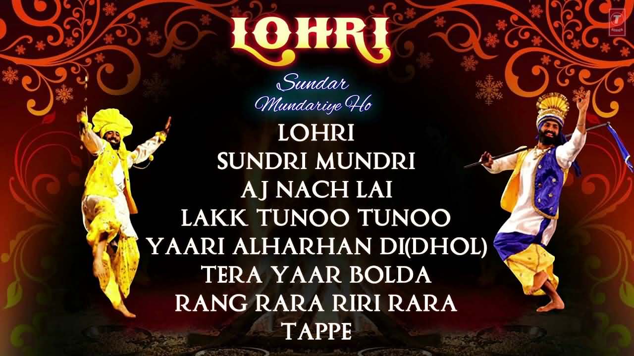 Happy Lohri Song Card