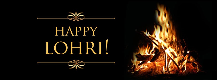 Happy Lohri Wishes Facebook Cover Picture