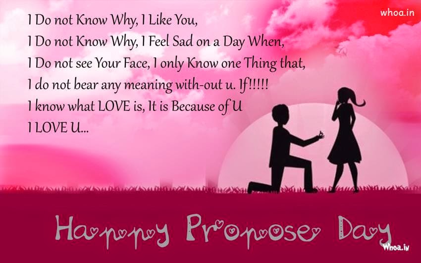 Happy Propose Day quote