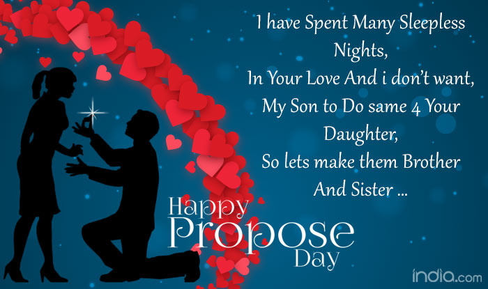 Happy Propose day card