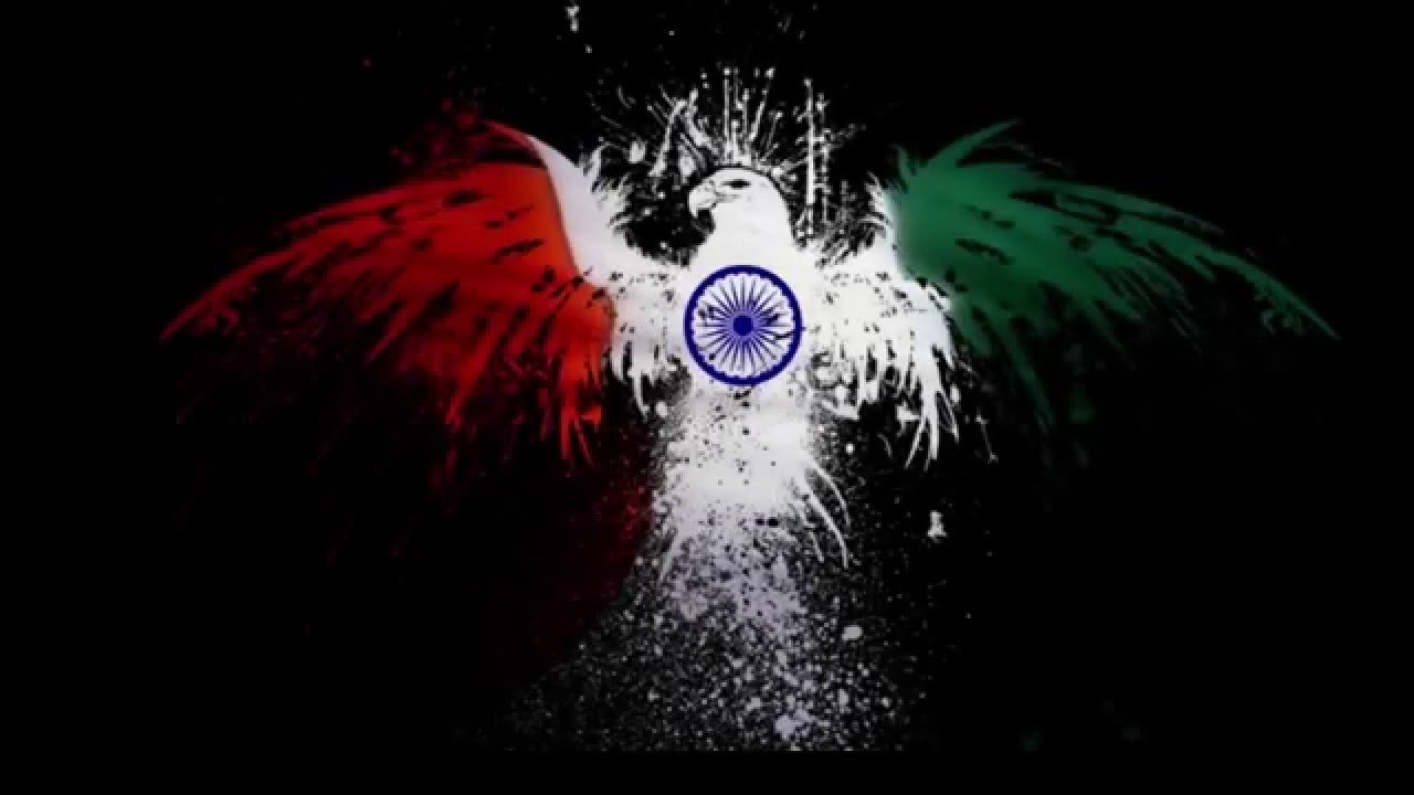 Happy Republic Day 2018 Indian Flag Color Eagle Picture