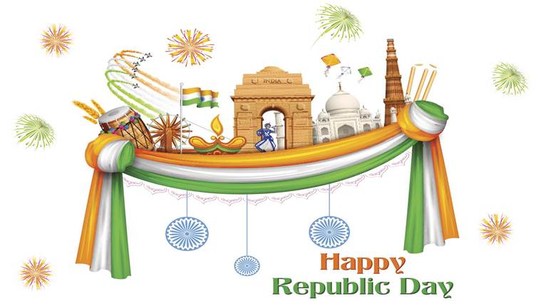 Happy Republic Day Beautiful Painting Picture