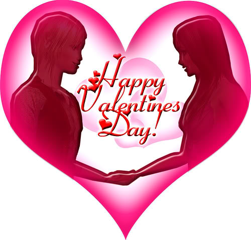 Happy Valentine’s Day love couple