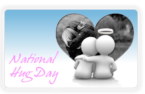 Happy national Hug Day wishes image
