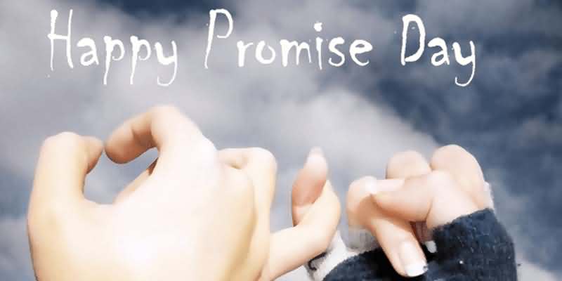 Happy promise day hands