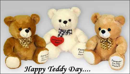 Happy teddy Day wishes image