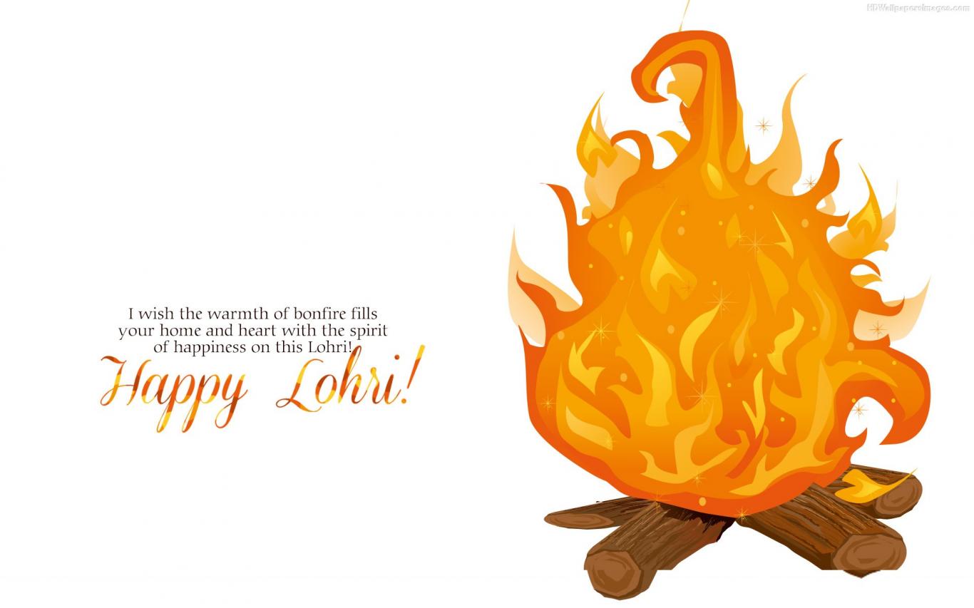 I Wish The Warmth Of Bonfire Fills Your Home And Heart With The Spirit Of Happiness On This Lohri