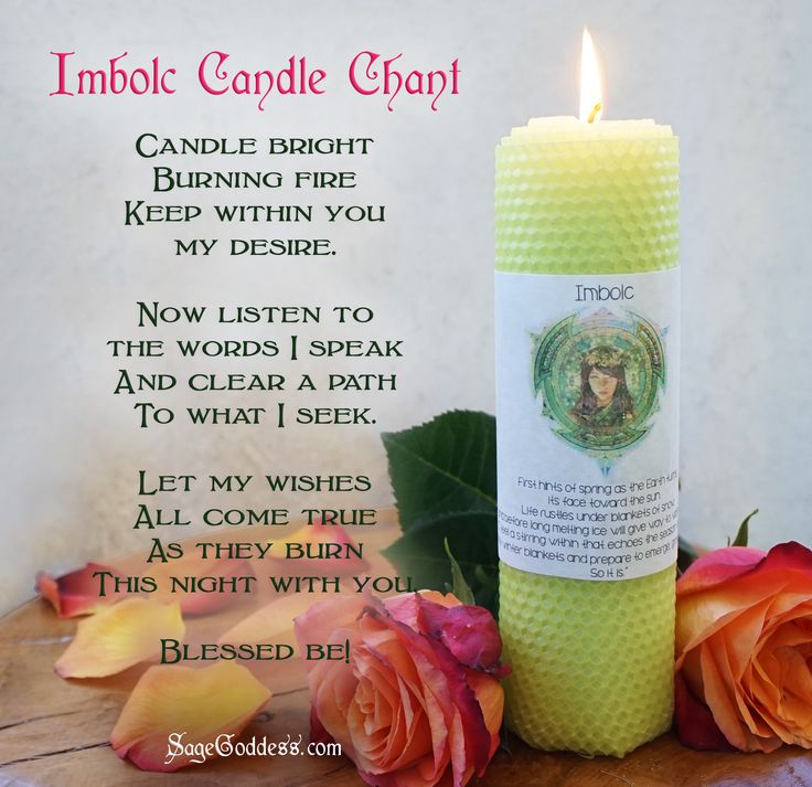 Imbolc Candle chant