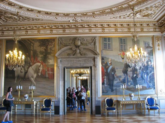 Inside The Christiansborg Palace In Denmark