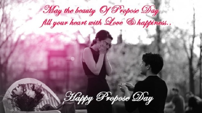 May the beauty of propose day fill your heart with love & happiness happy propose day