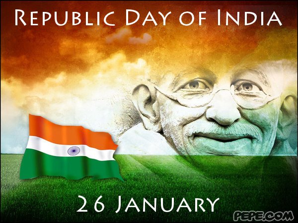 Republic Day Of India 26 January Mahatma Gandhi Picture