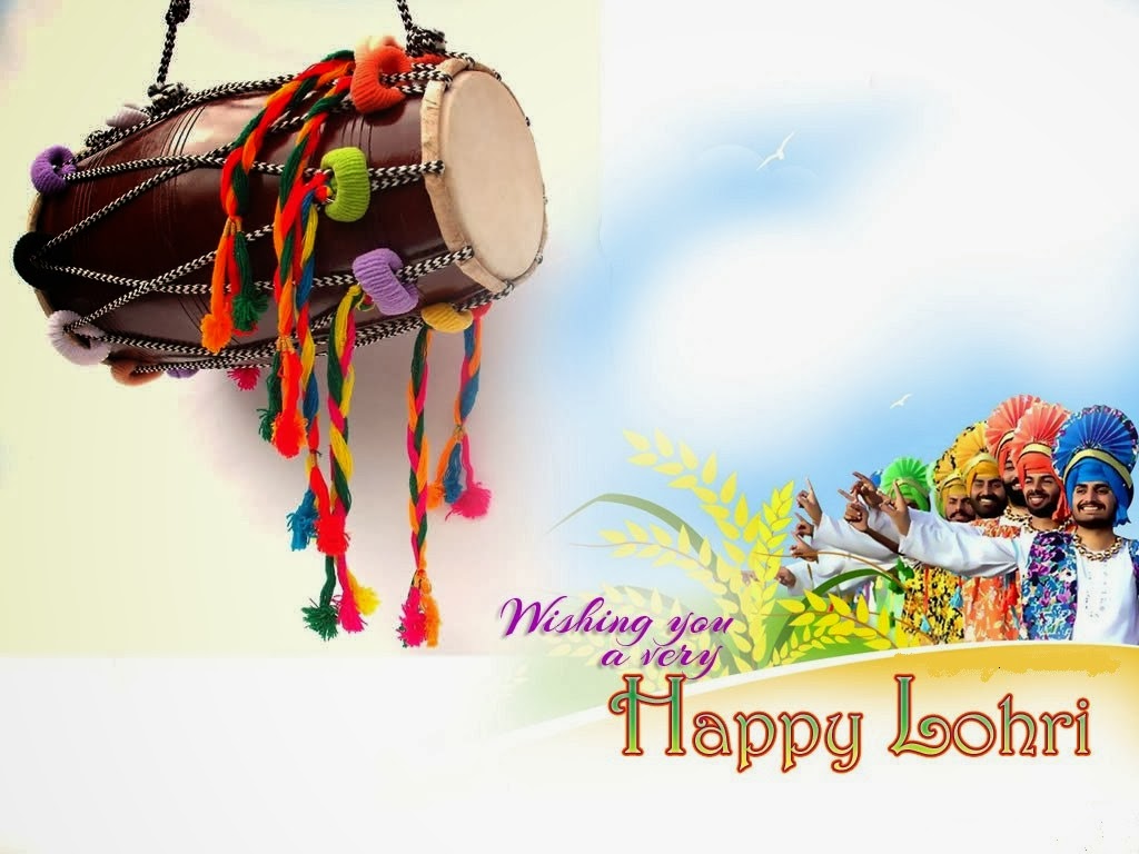 Wishing You A Very Happy Lohri 2018 Card
