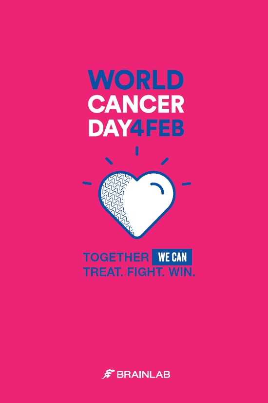 World Cancer Day 4 feb together we can treat, fight, win