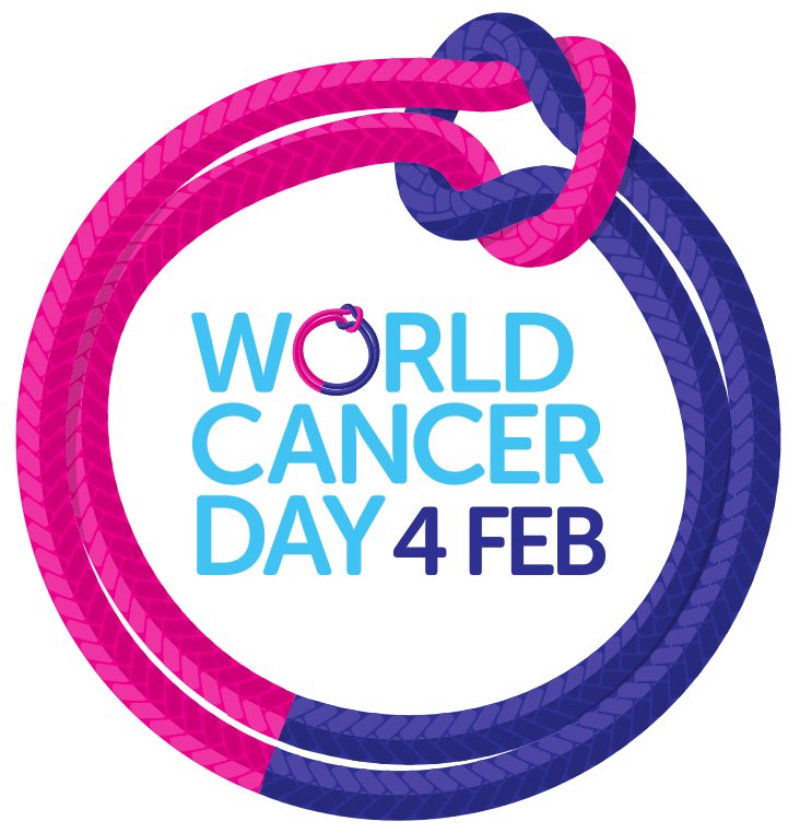 World Cancer Day february rope knot