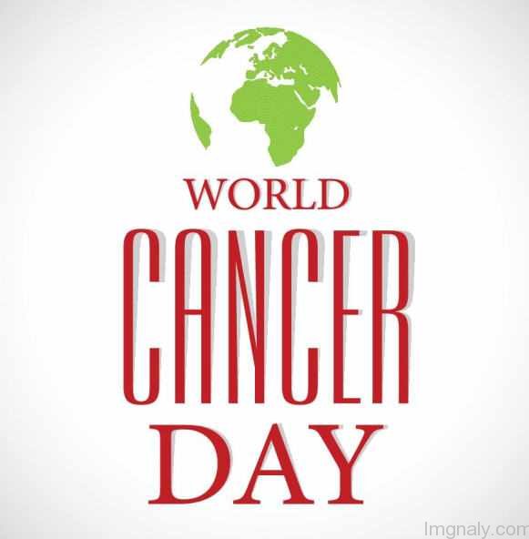 World Cancer Day green earth globe