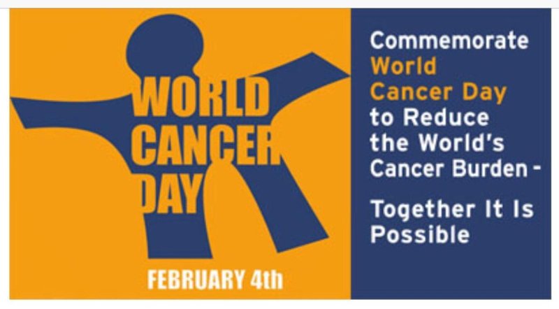 commemorate World Cancer Day to reduce the world’s cancer burden together it is possible