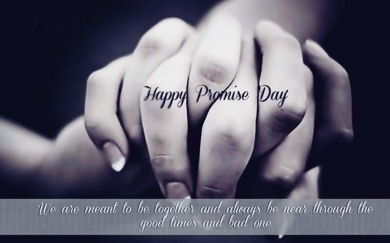 happy promise day hand in hand