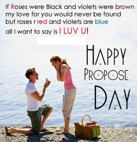 happy propose day poem