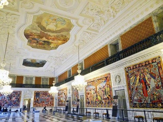 royal Room Inside The Christiansborg Palace