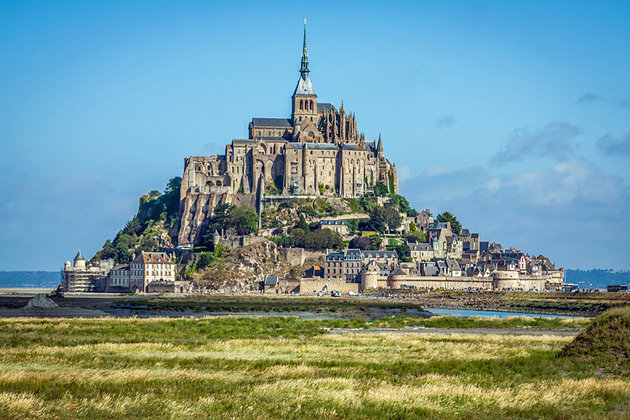 view of the Mont Saint-Michel