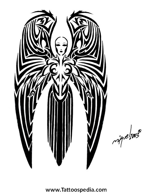 Celtic Angel Tattoo Ideas & Designs With Meanings