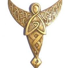 Celtic Angel Symbol Tattoo Design 1