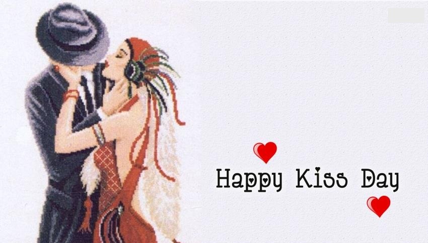 Happy Kiss Day graphic picture