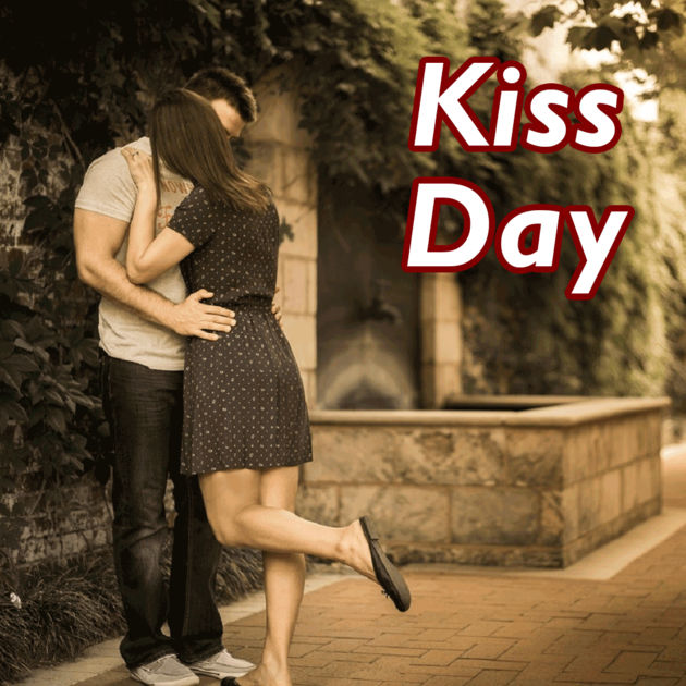 Kiss Day 2018 Kissing couple picture