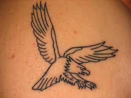 eagle tattoos simple