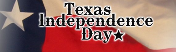 Texas Independence Day header image