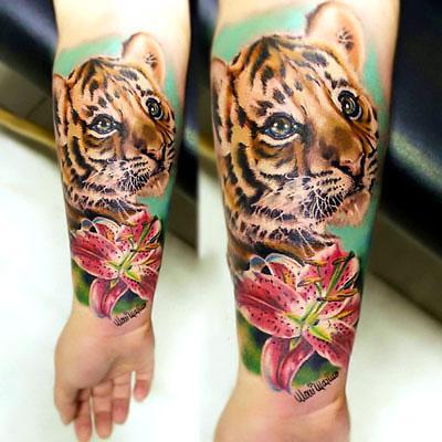 60 Best Baby Tiger (Cubs) Tattoos & Designs With Meanings