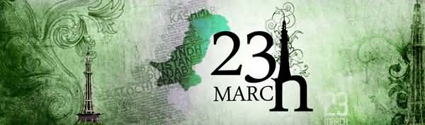 23rd March pakistan day facebook cover picture