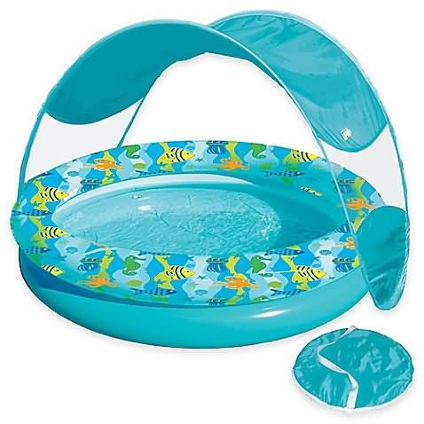 Baby pools with a canopy