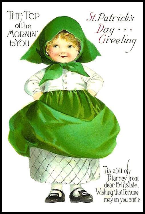 Cute Saint Patrick’s Day Gretings – The Top Of The Mornin To You