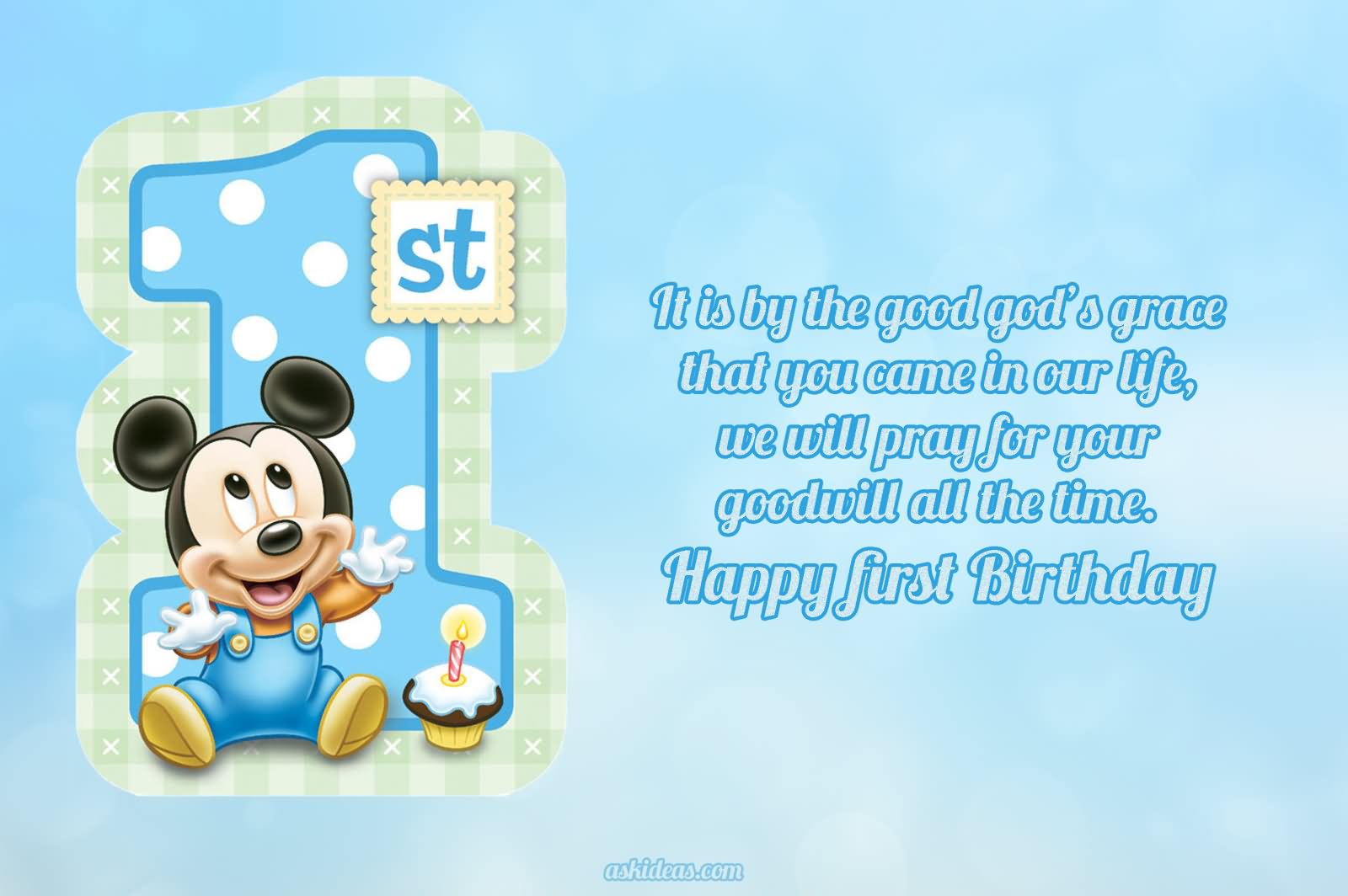 1st Birthday Wishes Cute Baby Birthday Messages
