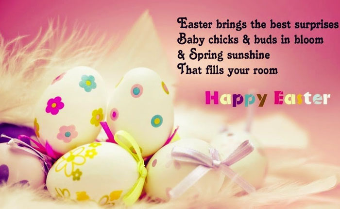 easter brings the best surprises baby chicks & buds in bloom & spring sunshine that fills your room happy Easter