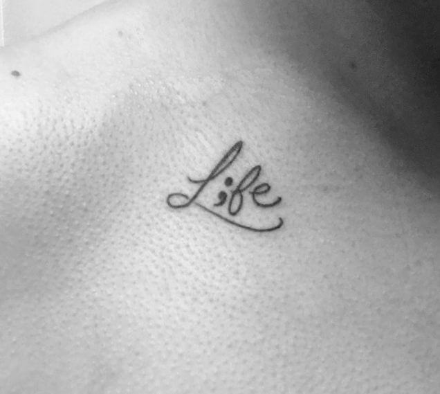 110+ Inspiring Semicolon Tattoos & Designs With Meanings