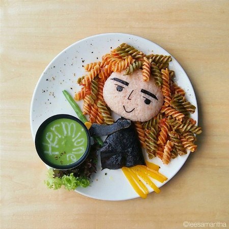 Funny food art