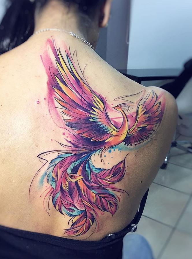 Tattoo girl phoenix 110 Meaningful