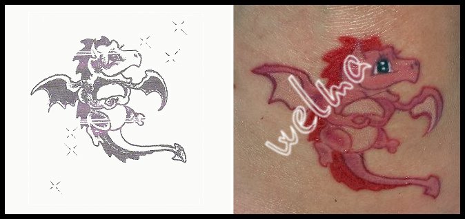 Baby Dragon tattoo by welma on DeviantArt