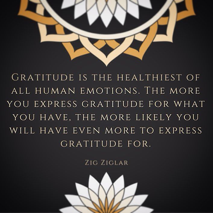 Gratitude is the healthiest of all human emotions. The more you express gratitude for what you have, the more likely you will have even more to express gratitude for. – Zig Ziglar