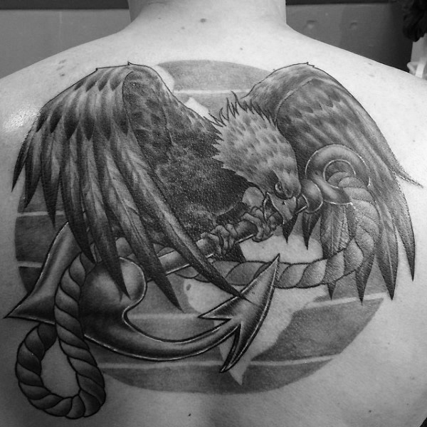 60+ Globe Eagle And Anchor Tattoos & Designs With Meanings