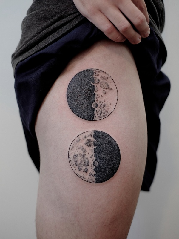 80+ Wonderful Moon Tattoos and Designs For Men & Women