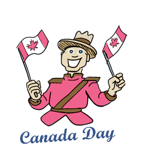 Canada Day clipart image