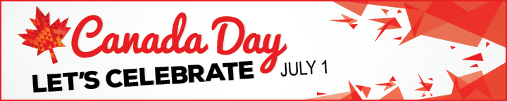 Canada Day let’s celebrate july 1 header image